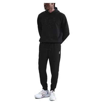 Men's Court Dri-FIT Heritage Fleece Tennis Jogger Pant Black-Apparel-Nike-HM6766-010F25-5-Tennis Express
