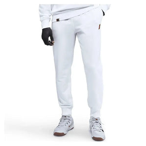 Men's Court Dri-FIT Heritage Fleece Tennis Jogger Pant White-Apparel-Nike-HM6766-100_2-Tennis Express