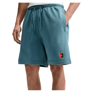 Men's Court Dri-FIT Heritage Fleece Tennis Short Smokey Blue,Apparel,Nike,Smokey Blue,XS,Tennis Express,HM6768-008