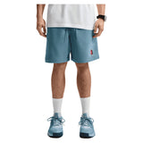 Men's Court Dri-FIT Heritage Fleece Tennis Short Smokey Blue,Apparel,Nike,,,Tennis Express,HM6768-008_1