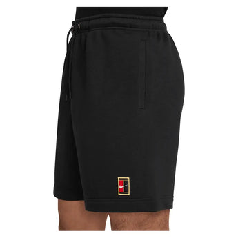 Men's Court Dri-FIT Heritage 6 Inch Tennis Short Black-Apparel-Nike-HM6768-010B-3-Tennis Express
