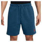 Men's Court Dri-FIT Heritage 6" Tennis Short Blue Force-Apparel-Nike-HM6768-415F25-3-Tennis Express