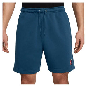 Men's Court Dri-FIT Heritage 6" Tennis Short Blue Force-Apparel-Nike-HM6768-415F25-3-Tennis Express