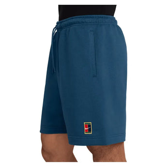 Men's Court Dri-FIT Heritage 6" Tennis Short Blue Force-Apparel-Nike-HM6768-415F25-5-Tennis Express