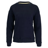Women's Happiest On The Court Tennis Sweatshirt Navy and White-Apparel-CourtLife-HOC-TEN-NA-F24-Tennis Express