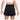 Women's Court High-Waisted Heritage Phoenix Fleece Tennis Shorts Black-Apparel-Nike-HQ0364-010_P3-Tennis Express