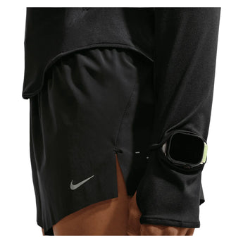 Women's Swift Dri-FIT UV Long-Sleeve Crew-Neck Running Top Black and Reflective Silver, Nike, Tennis Express, HQ0503-010H26-6