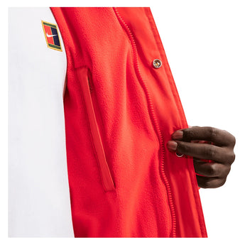 Men's Court Heritage Tennis Jacket Chile Red-Apparel-Nike-HQ1744-673-7-Tennis Express