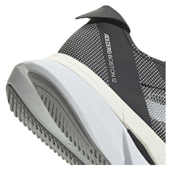Women's Adizero Boston 12 Running Shoes Core Black and White,Footwear,Adidas,,,Tennis Express,HQ2171-S25-7