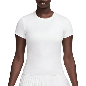 Women's Dri-Fit Advantage Short Sleeve Tennis Top-Apparel-Nike-HQ2994-100-Tennis Express