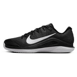 Mens Zoom Vapor 12 Clay Tennis Shoes Black and White-Footwear-Nike-HQ6026-001_1-Tennis Express