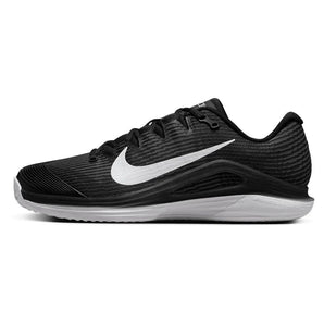 Mens Zoom Vapor 12 Clay Tennis Shoes Black and White-Footwear-Nike-HQ6026-001_1-Tennis Express