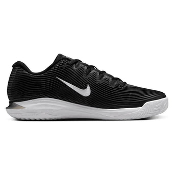 Mens Zoom Vapor 12 Clay Tennis Shoes Black and White-Footwear-Nike-HQ6026-001_8-Tennis Express
