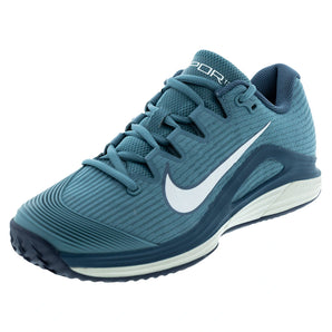 Men's Zoom Vapor 12 Clay Tennis Shoes Smokey Blue and White,Footwear,Nike,Smokey Blue/White,6,Tennis Express,HQ6026-002F26copy