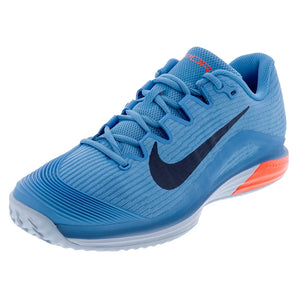 Men's Zoom Vapor 12 Clay Tennis Shoes University Blue and Midnight Navy-Footwear-Nike-HQ6026-403copy-Tennis Express