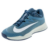 Men's CLAY Court Zoom Vapor Pro 3 Tennis Shoes Smokey Blue and White,Footwear,Nike,Smokey Blue/White,6,Tennis Express,HQ6034-002F26copy