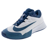 Men's CLAY Court Zoom Vapor Pro 3 Tennis Shoes Sail and Smokey Blue,Footwear,Nike,Sail/Smokey Blue,6,Tennis Express,HQ6034-121H26copy