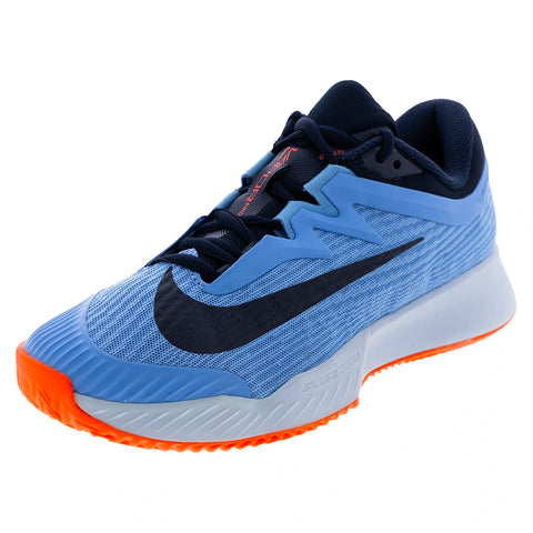 Men's CLAY Court Zoom Vapor Pro 3 Tennis Shoes University Blue and
