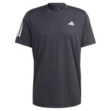 Men's Club 3 Stripe Tennis Top Black-Apparel-Adidas-HS3262-B-1_74e06b77-6ea6-4092-a253-cd7224d88a57-Tennis Express