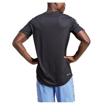 Men's Club 3 Stripe Tennis Top Black-Apparel-Adidas-HS3262-S23-4_10a02910-47f7-4bc1-aa01-6588d83a33fc-Tennis Express