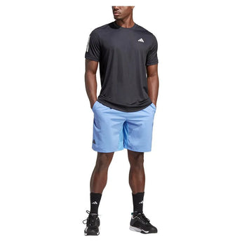 Men's Club 3 Stripe Tennis Top Black-Apparel-Adidas-HS3262-S23-5_b80f53de-a890-434a-8ef1-0335f647d351-Tennis Express