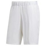Men's Club Stretch Woven 9 Inch Tennis Shorts White-Apparel-Adidas-HS3283-11-Tennis Express