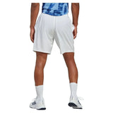 Men's Club Stretch Woven 9 Inch Tennis Shorts White-Apparel-Adidas-HS3283-41-Tennis Express