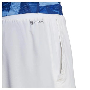Men's Club Stretch Woven 9 Inch Tennis Shorts White-Apparel-Adidas-HS3283-61-Tennis Express