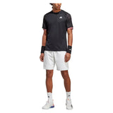 Men's Ergo 7 Inch Tennis Shorts White-Apparel-Adidas-HT3526-7-S23-5-Tennis Express
