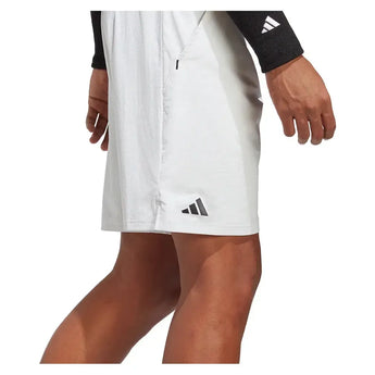 Men's Ergo 7 Inch Tennis Shorts White-Apparel-Adidas-HT3526-7-S23-6-Tennis Express