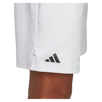 Men's Ergo 7 Inch Tennis Shorts White-Apparel-Adidas-HT3526-7-S23-7-Tennis Express