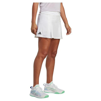 Women's Club Pleated Tennis Skort White-Apparel-Adidas-HT7184-2-Tennis Express