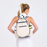 Women's Hamptons Tennis Backpack 2.0 Blueberry-Bags-Ame and Lulu-HTBP2-B-4-Tennis Express