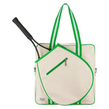Women's Hamptons Tennis Tour Bag, Ame and Lulu, Limeade, Tennis Express, HTTB-B-LIMEADE-1