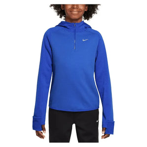 Juniors' Therma-FIT 1/4-Zip Training Top-Apparel-Nike-HV0197-411-Tennis Express
