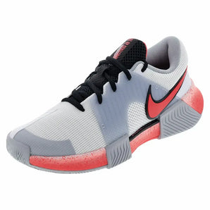 Women's Zoom GP Challenge 1 Premium Tennis Shoes White and Hot Lava,Footwear,Nike,5,White/Hot Lava,Tennis Express,HV1364-100H25copy