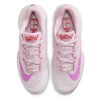 Women's Paris Vapor Pro 3 Premium Tennis Shoes Pearl Pink and Lt Magenta-Footwear-Nike-HV1376-601-3-Tennis Express