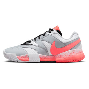 Women's Court Lite 4 Premium Tennis Shoes White and Hot Lava,Footwear,Nike,,,Tennis Express,HV1452-100H25-1