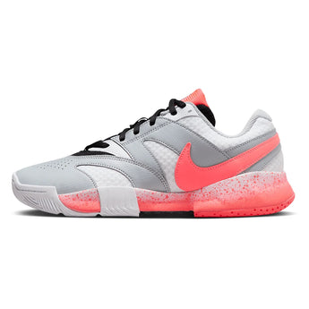 Women's Court Lite 4 Premium Tennis Shoes White and Hot Lava,Footwear,Nike,,,Tennis Express,HV1452-100H25-1