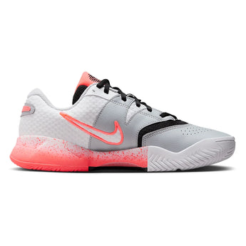 Women's Court Lite 4 Premium Tennis Shoes White and Hot Lava,Footwear,Nike,,,Tennis Express,HV1452-100H25-2