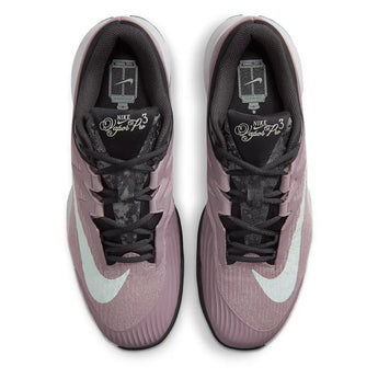 Men's Paris Vapor Pro 3 Premium Tennis Shoes Lt Violet Ore and Barely Green-Footwear-Nike-HV1453-200-3-Tennis Express