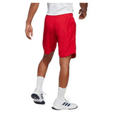 Men's Club 9 Inch Tennis Shorts Better Scarlet-Apparel-Adidas-IA0017-41-Tennis Express