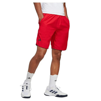 Men's Club 9 Inch Tennis Shorts Better Scarlet-Apparel-Adidas-IA0017-51-Tennis Express