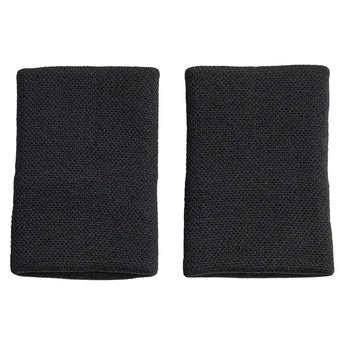 Unisex Large Tennis Wristbands Black and Iron,Accessories,Adidas,,,Tennis Express,IA7544-2