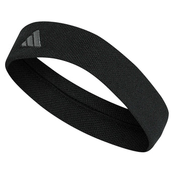 Unisex Tennis Headband Black and Iron,Accessories,Adidas,Black/Iron,One Size,Tennis Express,IA7546