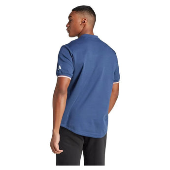 Men's Clubhouse Classic Premium Tennis Top Noble Indigo-Apparel-Adidas-IA8283_5-Tennis Express
