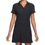 Women's Dri-FIT Victory Tennis Polo Dress Black and White-Apparel-Nike-IB0220-010S26-705339Tennis Express