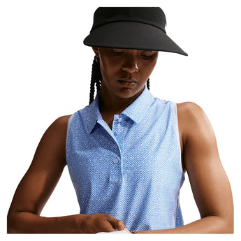 Women's Dri-FIT Victory Sleeveless Print Tennis Polo-Apparel-Nike-IB0321-407-4-Tennis Express