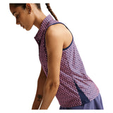 Women's Dri-FIT Victory Sleeveless Print Tennis Polo-Apparel-Nike-IB0321-410_5-Tennis Express