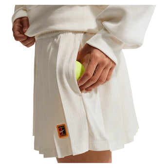 Women's Dri-FIT Court Collection High Rise Tennis Short Sail-Apparel-Nike-IB0769-133S26-1-Tennis Express